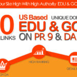 U.S.-based backlinks DA90+ PR9 Unique Domains for Just $50!